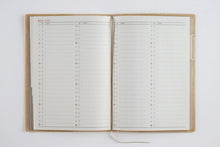Load image into Gallery viewer, TAKAHASHI Takahashi Shoten 2026 January Start Planner B6 No.365 Rilaclear 5 Monday Start Turmeric Takahashi Planner 2026 Business Standard Simple Planner Cover Cute Bound Planner Schedule Book Planner Timekeeper :9784471823184

