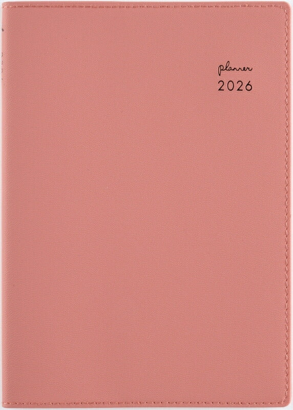 TAKAHASHI Takahashi Shoten 2026 January Start Planner B6 No.366 Relaclaire 6 Monday Start Pink Salt Takahashi Planner 2026 Business Standard Simple Planner Cover Cute Bound Planner Schedule Book Planner Timekeeper :9784471823191