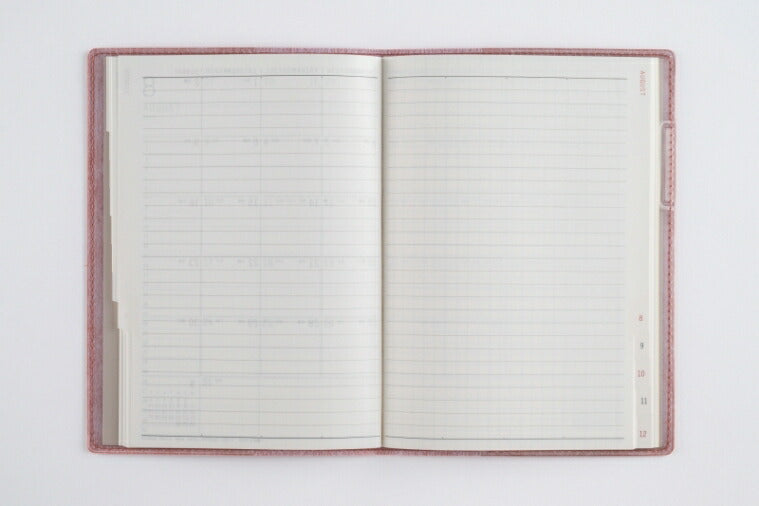TAKAHASHI Takahashi Shoten 2026 January Start Planner B6 No.366 Relaclaire 6 Monday Start Pink Salt Takahashi Planner 2026 Business Standard Simple Planner Cover Cute Bound Planner Schedule Book Planner Timekeeper :9784471823191
