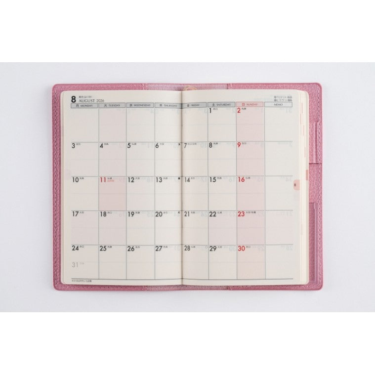 ＃No.324Tbeau（ティーズビュー）9ダスティピンク手帳判 : (株)日本法令 : No.324Tbeau 9 Dusty pink notebook size : 9784471853242