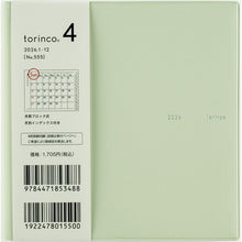 Load image into Gallery viewer, ＃No.555torinco4ミルクグリーンB6変型判 (株)日本法令 :9784471853488
