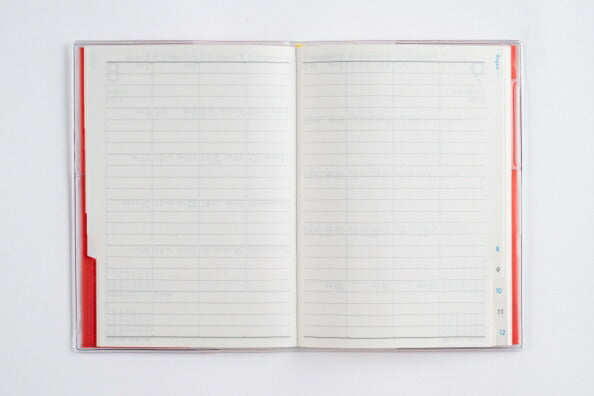 TAKAHASHI Takahashi Shoten 2026 January Start Planner A6 No.419 miaclaire coquette 4 Monday Start Takahashi Planner 2026 Business Standard Simple Planner Cover Cute Bound Planner Schedule Book Planner Timekeeper :9784471804190