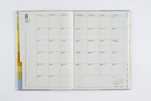 Load image into Gallery viewer, TAKAHASHI Takahashi Shoten 2026 January Start Planner A5 No. 458 Mirecourt Grand 3 Takahashi Planner 2026 Business Standard Simple Planner Cover Cute Bound Planner Sunday Start Schedule Book Planner Timekeeper :9784471804589
