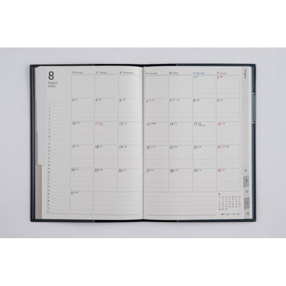 ＃No.501ディアクレールラプロ1月曜始まりネイビーA5判 : (株)日本法令 : No.501 Dear Claire Lapro 1 Starts on Monday Navy A5 size : 9784471854973