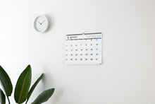 Load image into Gallery viewer, TAKAHASHI Takahashi Shoten 2026 January Start Calendar A3 E16 Eco Calendar Wall-Mounted 2026 Business Simple Eco Schedule Book Diary Timekeeper :9784471825164
