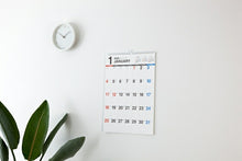 Load image into Gallery viewer, TAKAHASHI Takahashi Shoten 2026 January Start Calendar B3 E57 Eco Calendar Wall Hanging 2026 Business Simple Eco Schedule Book Diary Timekeeper :9784471825195
