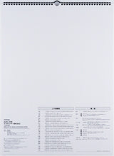 Load image into Gallery viewer, TAKAHASHI Takahashi Shoten 2026 January Start Calendar B3 E58 Eco Calendar Wall Hanging 2026 Business Simple Eco Schedule Book Diary Time Keeper :9784471825287
