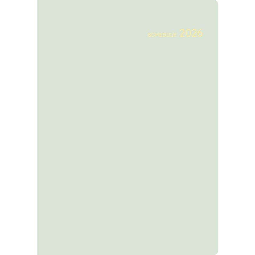 ＃No.612　Tファミリー手帳 2　　リュクスハーブグリーン　B6判 : (株)日本法令 : No.612 T Family Notebook 2 Luxe Herb Green B6 size : 9784471856120