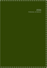 Load image into Gallery viewer, TAKAHASHI Takahashi Shoten 2026 April Start Planner A5 No.628 Clair la Pro R 3 Green Takahashi Planner 2026 Business Standard Simple Planner Cover Cute Bound Planner Diary Schedule Book Planner Timekeeper: 9784471796280
