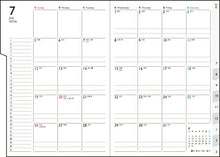 Load image into Gallery viewer, TAKAHASHI Takahashi Shoten 2026 April Start Planner A5 No.628 Clair la Pro R 3 Green Takahashi Planner 2026 Business Standard Simple Planner Cover Cute Bound Planner Diary Schedule Book Planner Timekeeper: 9784471796280
