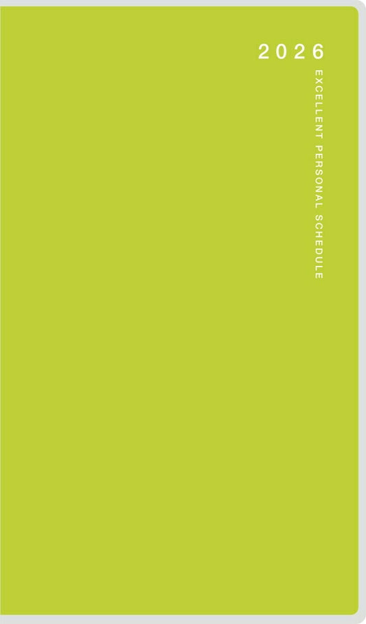 TAKAHASHI 高橋書店 2026 4月始まり 手帳 A6 No.795 ﾘﾍﾞﾙﾃﾞｭｵ 5 ﾌﾞﾛｰﾄﾞﾋﾞｰﾝｽﾞ･ｸﾞﾘｰﾝ 手帳判 高橋 手帳 2026年 ﾋﾞｼﾞﾈｽ 定番 ｼﾝﾌﾟﾙ 手帳ｶﾊﾞｰ かわいい とじ手帳 日記  ｽｹｼﾞｭｰﾙ帳 手帳 :9784471807955