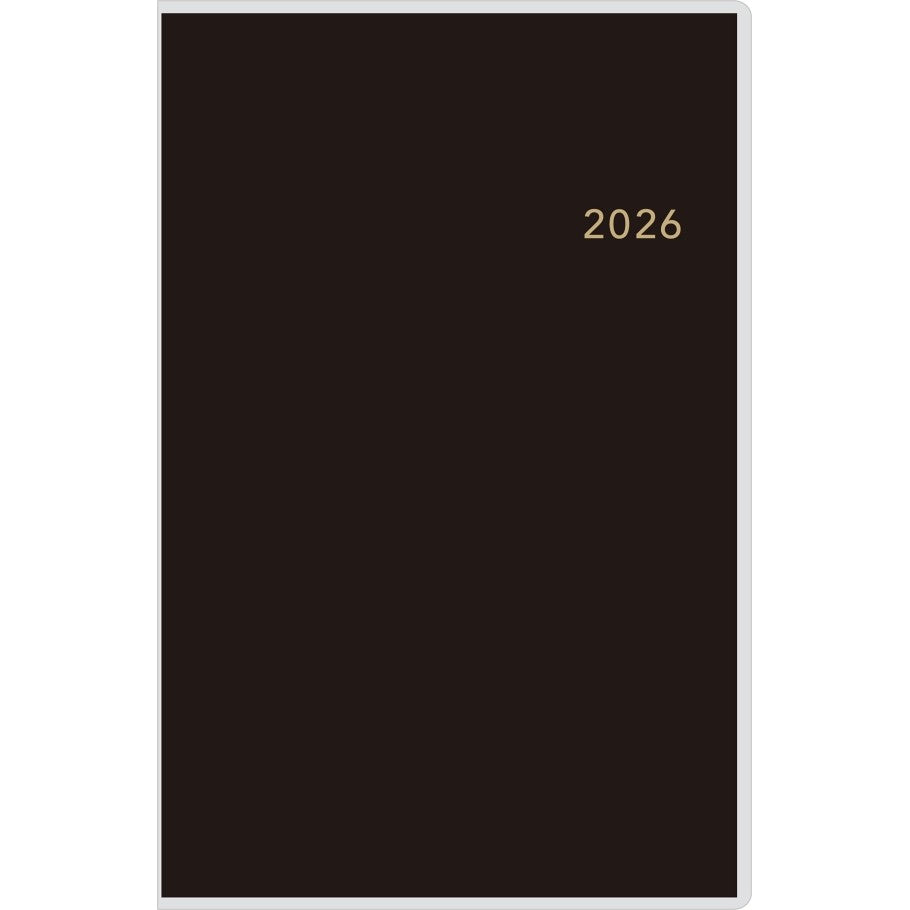 ＃No.843　ビジネス手帳 〈小型版〉 6　　黒　手帳判 : (株)日本法令 : No.843 Business Notebook (Small Edition) 6 Black Notebook Size : 9784471858438 :9784471858438