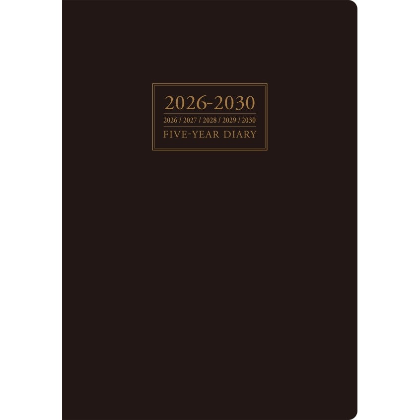 ＃No.953　5年卓上日誌　　茶　A5判 : (株)日本法令 : No.953 5-year desk diary brown A5 size : 9784471859534