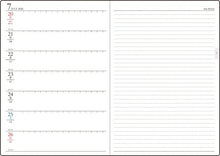 Load image into Gallery viewer, TAKAHASHI Takahashi Shoten 2026 April Start Business Diary A5 No. 964 Desk Diary Casual 4 Orange Takahashi Diary 2026 Business Standard Simple Diary Cover Cute Bound Diary Journal Schedule Book Diary Type: 9784471799649
