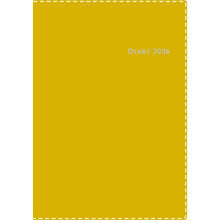画像をギャラリービューアに読み込む, ＃No.968　デスクダイアリー カジュアル 8　　マスタード　A5判 : (株)日本法令 : No.968 Desk Diary Casual 8 Mustard A5 size : 9784471859688
