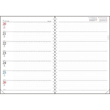 Load image into Gallery viewer, ＃No.971　リングダイアリー （レフト）　　黒　A5判 (株)日本法令 :9784471859718
