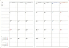 Load image into Gallery viewer, TAKAHASHI Takahashi Shoten 2026 April Start Planner B5 No.974 Desk Diary Casual Blue Black Takahashi Planner 2026 Business Standard Simple Planner Cover Cute Bound Planner Diary Schedule Planner Timely Planner :9784471799748
