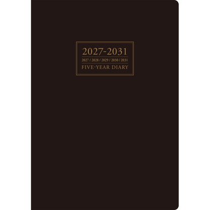 ＃No.61 5年卓上日誌  茶 A5 : (株)日本法令 : 9784471860615