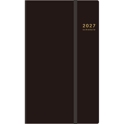＃No.93 リングダイアリー スリム  セパレート黒 A5変型 : (株)日本法令 : 9784471860936