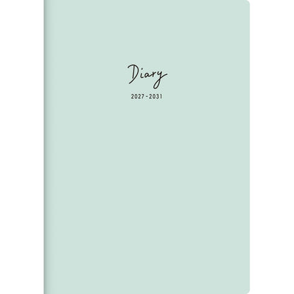 ＃No.345 5年DIARY  ミントグリーン B6 : (株)日本法令 : 9784471863456
