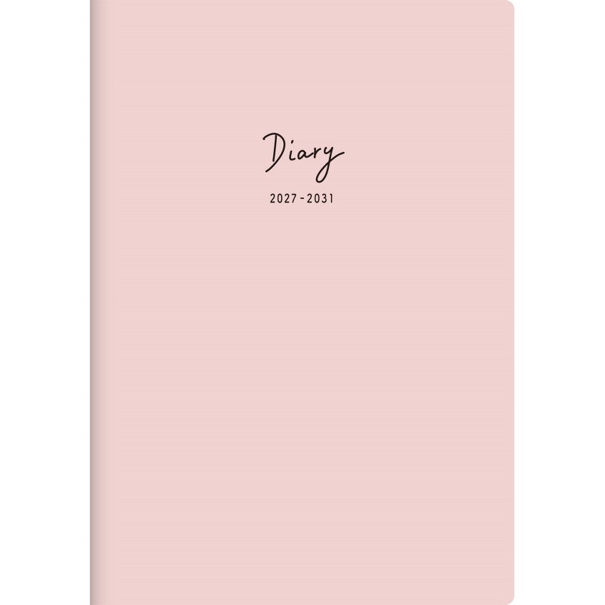 ＃No.347 5年DIARY  ローズピンク B6 : (株)日本法令 : 9784471863470