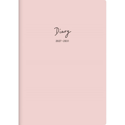 ＃No.347 5年DIARY  ローズピンク B6 : (株)日本法令 : 9784471863470