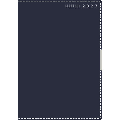 ＃No.395 Tディレクションダイアリー ワイド  ネイビー A5 : (株)日本法令 : 9784471863951