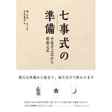 画像をギャラリービューアに読み込む, 七事式の準備
