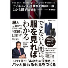 画像をギャラリービューアに読み込む, ビジネスという勝負の場は一瞬、しかも服で
