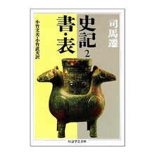 画像をギャラリービューアに読み込む, 史記　　　２　書・表
