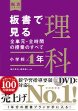 画像をギャラリービューアに読み込む, #鳴川哲也 #板書で見る全単元・全時間の授理科小４ :9784491039961
