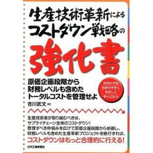 画像をギャラリービューアに読み込む, 生産技術革新によるコストダウン戦略の強化
