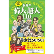 画像をギャラリービューアに読み込む, ５分でわかる！世界の偉人・超人１１０
