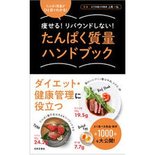 画像をギャラリービューアに読み込む, たんぱく質量ハンドブック
