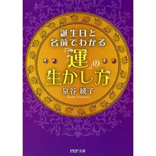 画像をギャラリービューアに読み込む, 誕生日と名前でわかる「運」の生かし方
