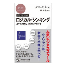 画像をギャラリービューアに読み込む, ポケットＭＢＡ　ロジカル・シンキング GLOBIS
