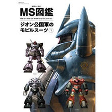 画像をギャラリービューアに読み込む, ＭＳ図鑑　ジオン公国軍のモビルスーツ　１
