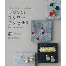 画像をギャラリービューアに読み込む, レジンのフラワーアクセサリー
