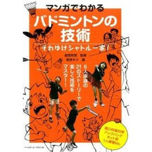 画像をギャラリービューアに読み込む, マンガでわかるバドミントンの技術
