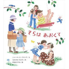 画像をギャラリービューアに読み込む, そらはあおくて
