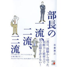 画像をギャラリービューアに読み込む, 部長の一流、二流、三流
