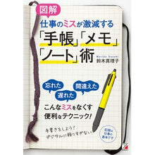 Load image into Gallery viewer, 図解仕事のミスが激減する「手帳」「メモ」 Mariko Suzuki
