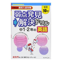 画像をギャラリービューアに読み込む, 弱点発見・解決ドリル　中１・２年の英語
