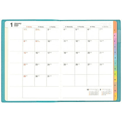 手帳 ｽｹｼﾞｭｰﾙ帳 HAKUBUNKAN 博文館新社 2023 年 1月始まり 月間式(月間ﾌﾞﾛｯｸ) B6 SD-11 Indexﾌﾟﾗﾝﾅｰ ﾀｰｺｲｽﾞ７８４番 大人かわいい おしゃれ かわいい 可愛い ｷｬﾗｸﾀｰ ｿﾌﾄ版 手帳ｶﾊﾞｰ ｻｲｽﾞ 手帳のﾀｲﾑｷｰﾊﾟｰ :9784781533384