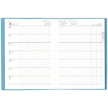 Load image into Gallery viewer, HAKUBUNKAN Hakubunkan Shinsha 2026 January Start Planner B5 267 Desk Planner with Ribbon Bookmark Sky Blue Planner Diary Hakubunkan Diary Design Planner Cover Diary Business Schedule Book Planner Timekeeper :9784781539713
