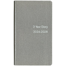 Load image into Gallery viewer, HAKUBUNKAN Hakubunkan Shinsha 2026 January Start Diary A6 222 3-Year Consecutive Diary Champagne Gold 153x90 Diary Hakubunkan Diary Design Diary Cover Diary Business Schedule Book Diary Timekeeper :9784781534947
