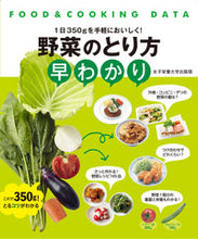 画像をギャラリービューアに読み込む, #女子栄養大学出 #野菜のとり方早わかり
