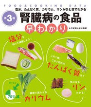 画像をギャラリービューアに読み込む, 腎臓病の食品早わかり 第３版 --- 女子栄養大学出版部 :9784789502290
