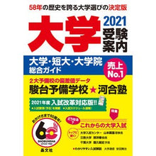 画像をギャラリービューアに読み込む, ’２１　大学受験案内　大学・短大・大学院
