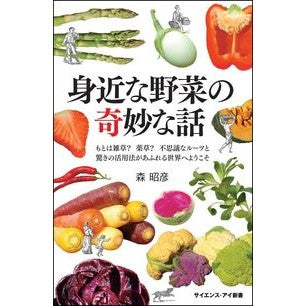 身近な野菜の奇妙な話　もとは雑草？薬草？ Akihiko Mori A strange story about familiar vegetable: Was it originally weed? Medicinal herbs?